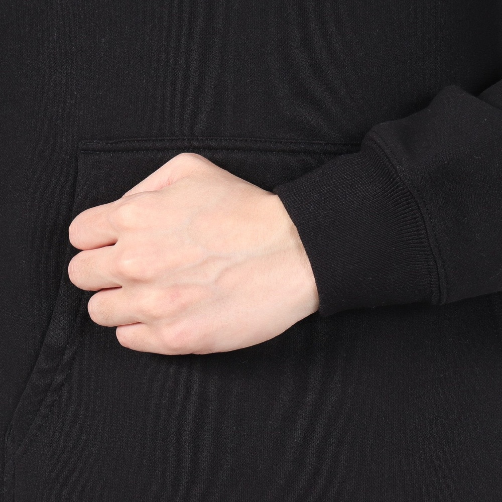 ダウポンチ（DalPonte）（メンズ）サッカー フットサルウェア スウェットパーカー DPZRX211-BLACK
