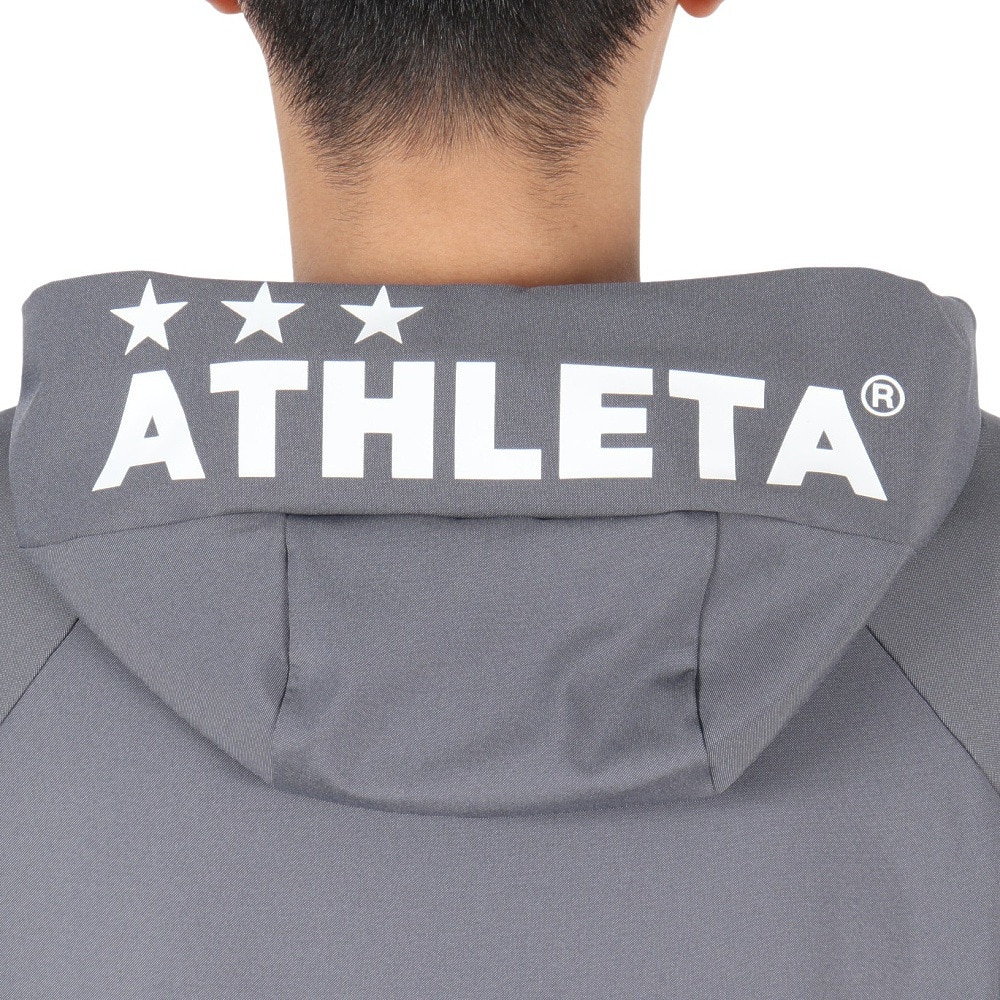 アスレタ（ATHLETA）（メンズ）サッカー フットサルウェア プラクール ジップパーカー 3393 NVY