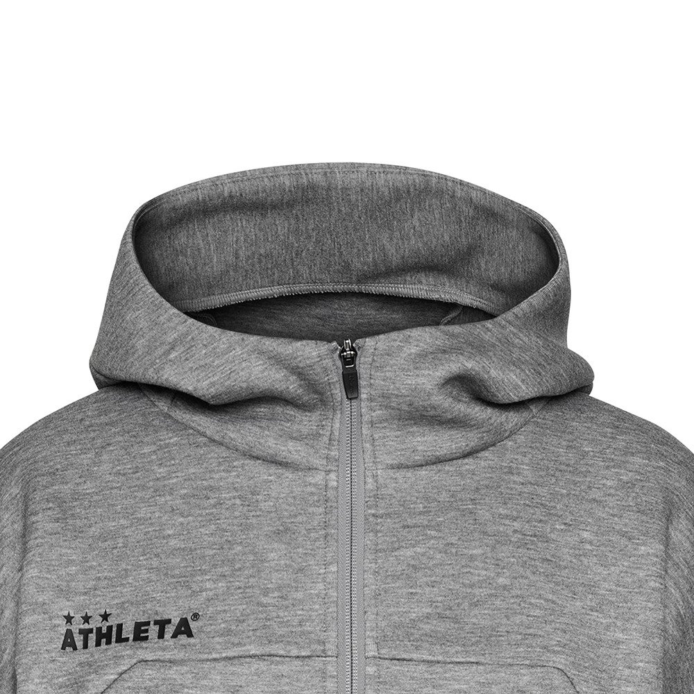 東京ヴェルディ×ATHLETA アスレタ フルジップパーカー Lサイズ グレー アスレタ（ATHLETA）（メンズ）サッカー フットサルウェア スウェット