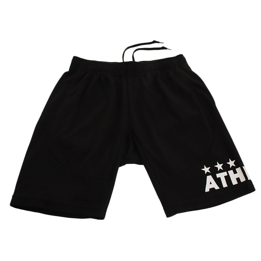  ライトスウェットハーフパンツ 3319 BLK 【サッカー スポーツウェア】