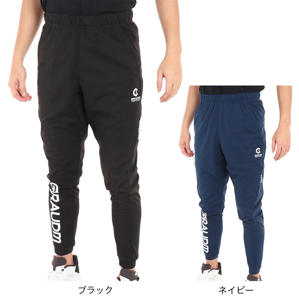 ジローム（GIRAUDM）（メンズ）サッカー フットサルウェア 防風スウェットパンツ 741GM1UK7663 BLK