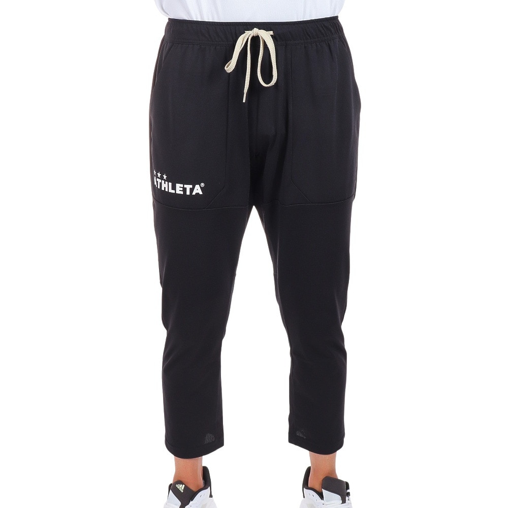 アスレタ（ATHLETA）（メンズ）サッカー フットサルウェア カラー杢 スウェットパンツ 3361 BLK 速乾