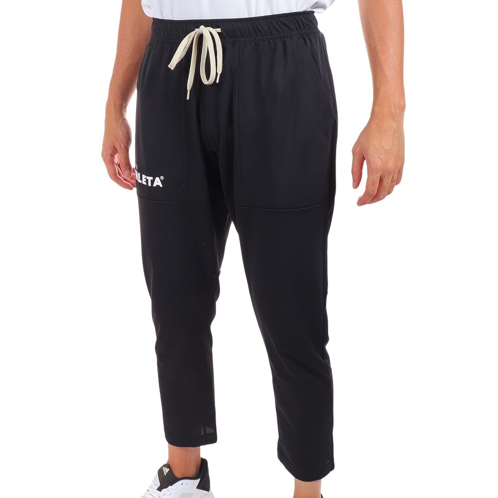 アスレタ（ATHLETA）（メンズ）サッカー フットサルウェア カラー杢 スウェットパンツ 3361 BLK 速乾