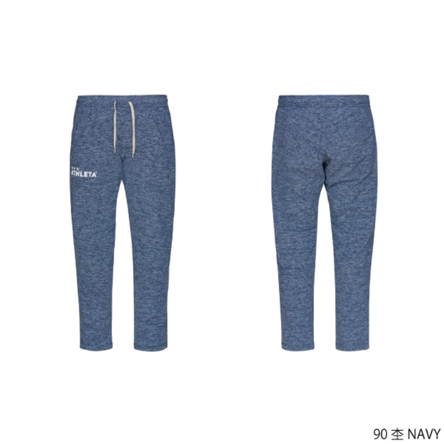 アスレタ（ATHLETA）（メンズ）サッカー フットサルウェア カラー杢 スウェットパンツ 3361 NVY 速乾