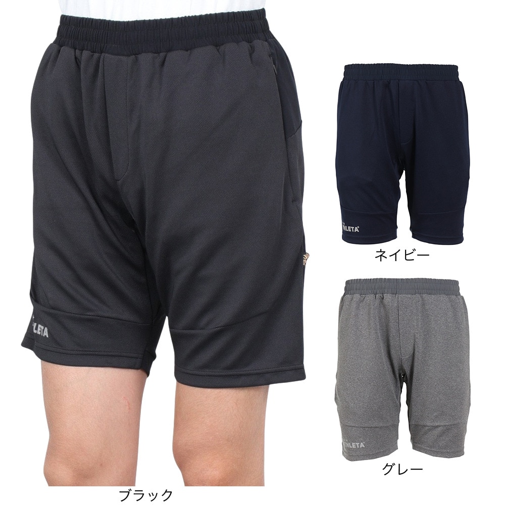 アスレタ（ATHLETA）（メンズ）サッカー フットサルウェア クラブジャージハーフパンツ REI-1155 BLK