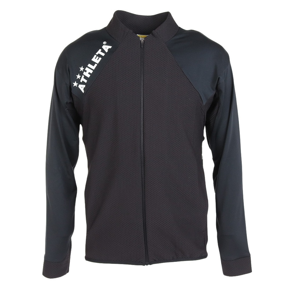 アスレタ（ATHLETA）（メンズ）サッカー フットサルウェア トレーニングスリムジャージジャケット 2396 BLK