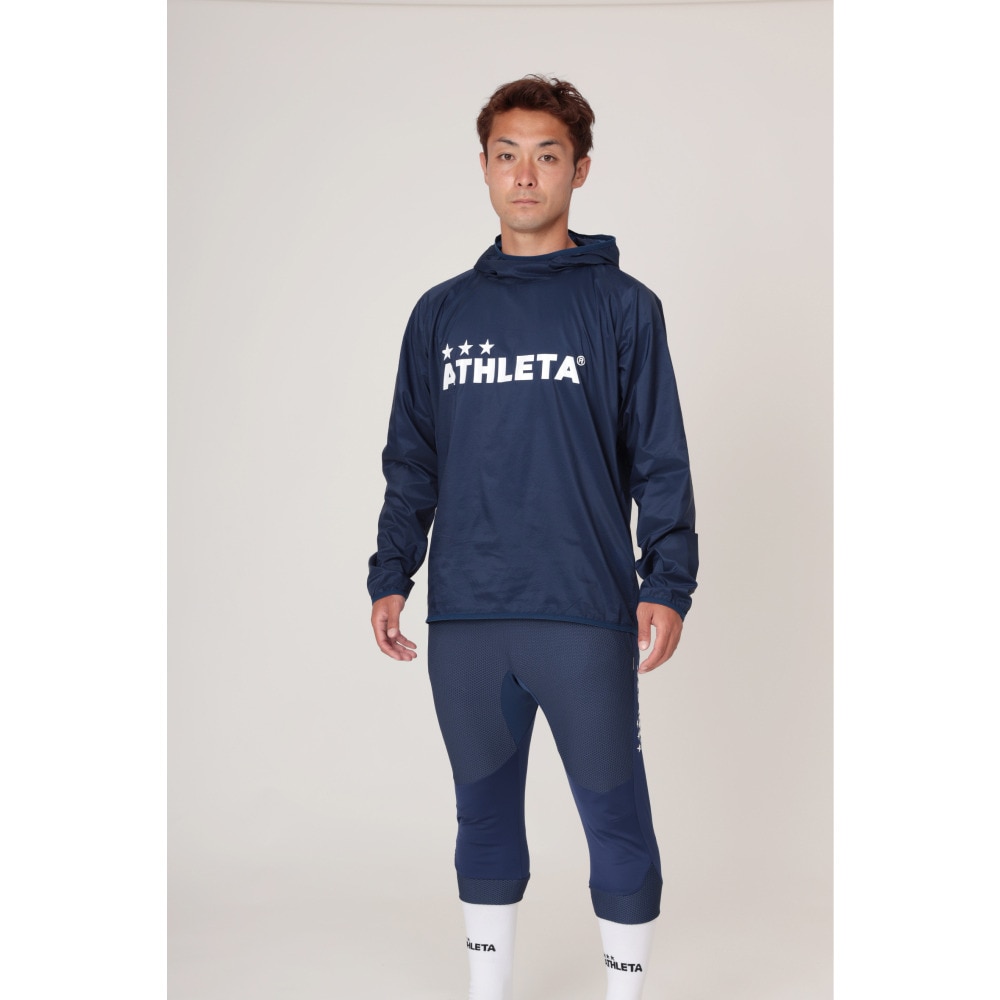 アスレタ（ATHLETA）（メンズ）サッカー フットサルウェア トレーニングスリムジャージ3/4パンツ 2387 NVY