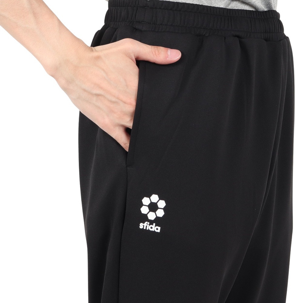スフィーダ（SFIDA）（メンズ）サッカー フットサルウェア Presser アンセムニットパンツ SA-23107 BLK