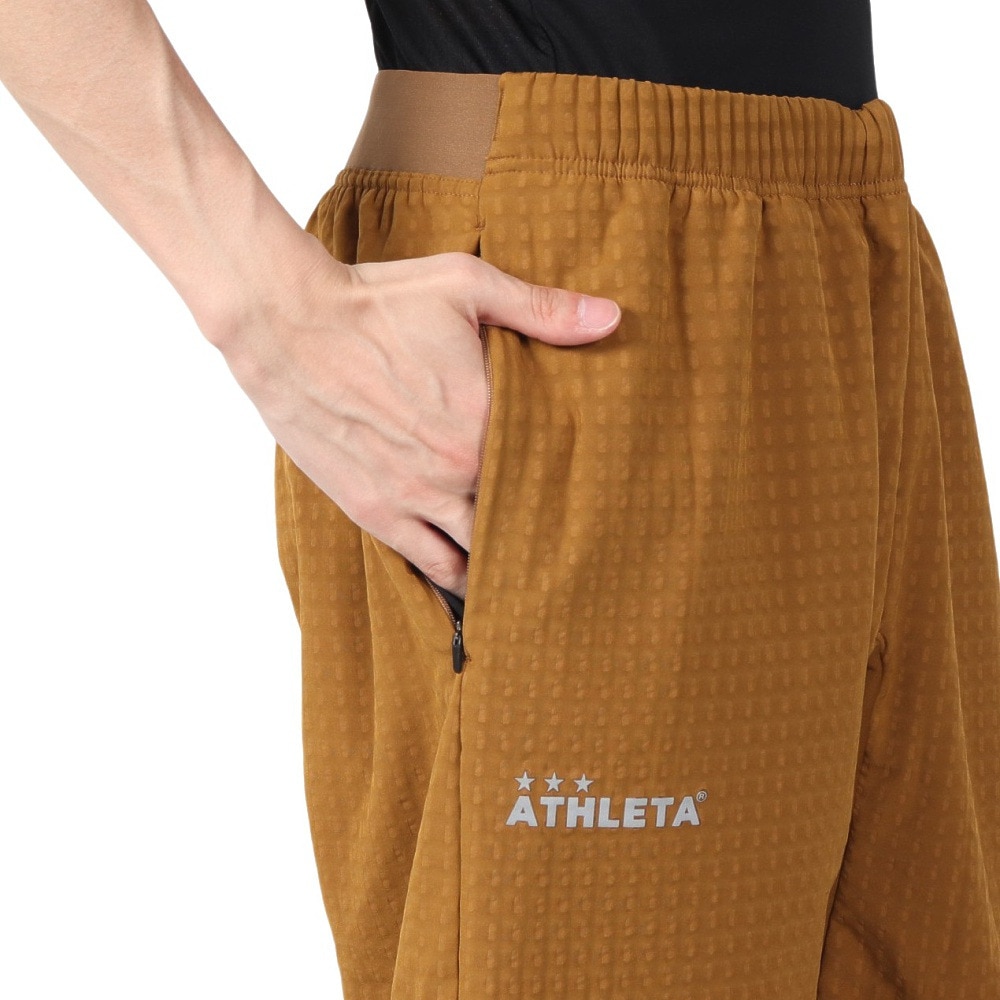 アスレタ（ATHLETA）（メンズ）サッカー フットサルウェア ウォームテックソフトシェルパンツ REI-1176 GLD