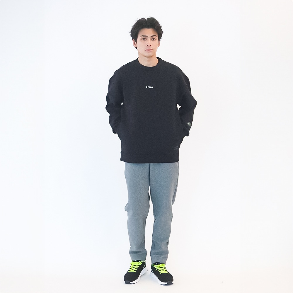 スフィーダ（SFIDA）（メンズ）サッカー フットサルウェア WINTER WARM T/C スウェットボトムス SA-24514 H GRY