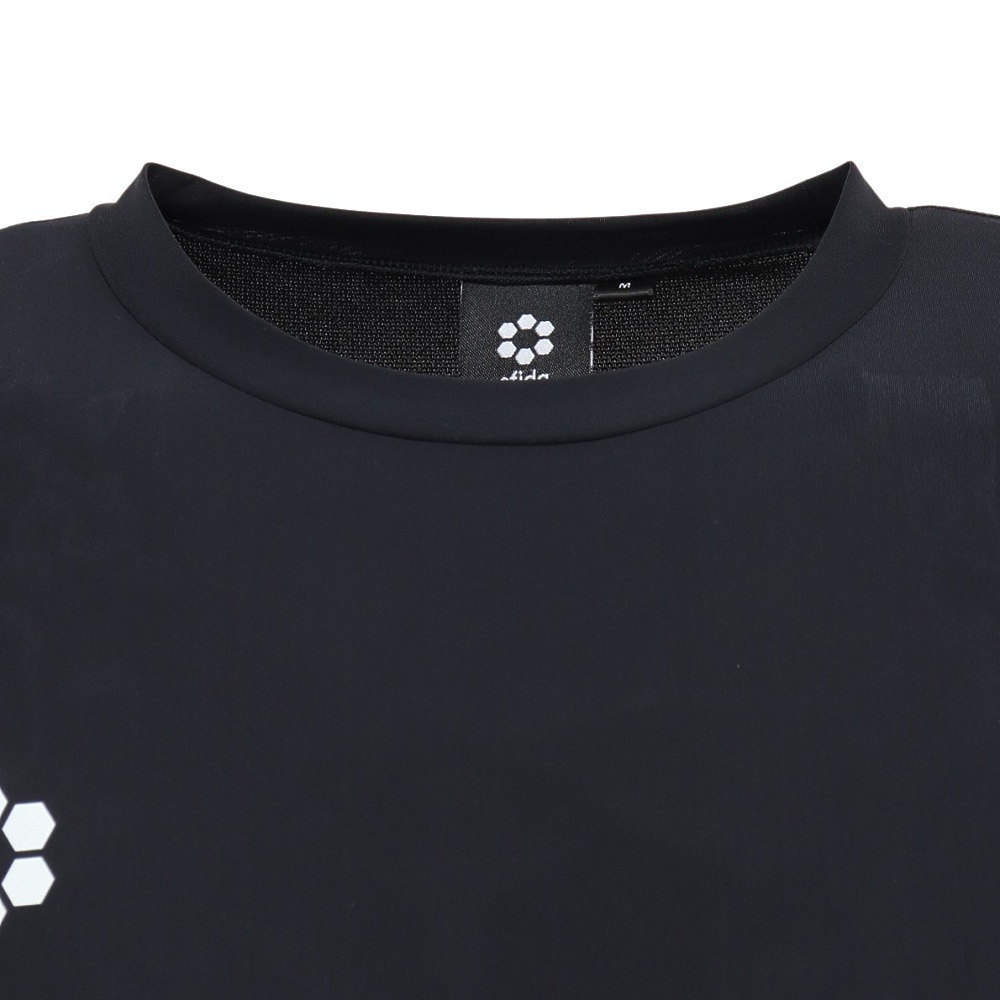 スフィーダ（SFIDA）（メンズ）BP コンプレッションベースレイヤーシャツ ショートスリーブ SA-21826 BLK 冷感 速乾