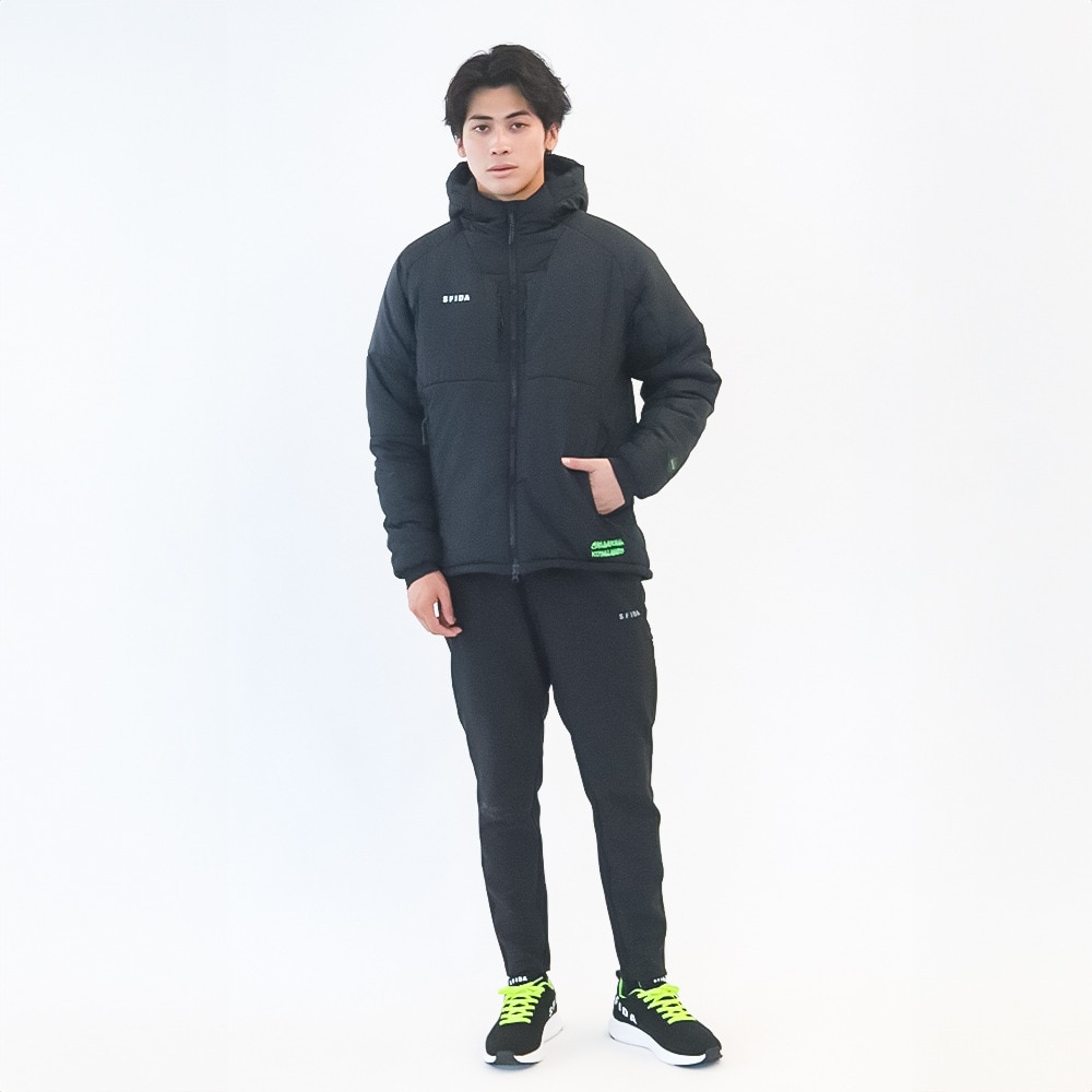 スフィーダ（SFIDA）（メンズ）Thm WINTER WARM パデッドジャケット SA-24510 BLK