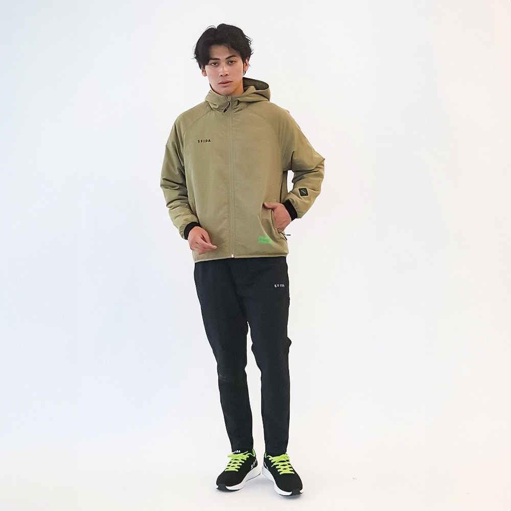 スフィーダ（SFIDA）（メンズ）AS COMFORT ライトパデッドジャケット SA-24511 ST GRN