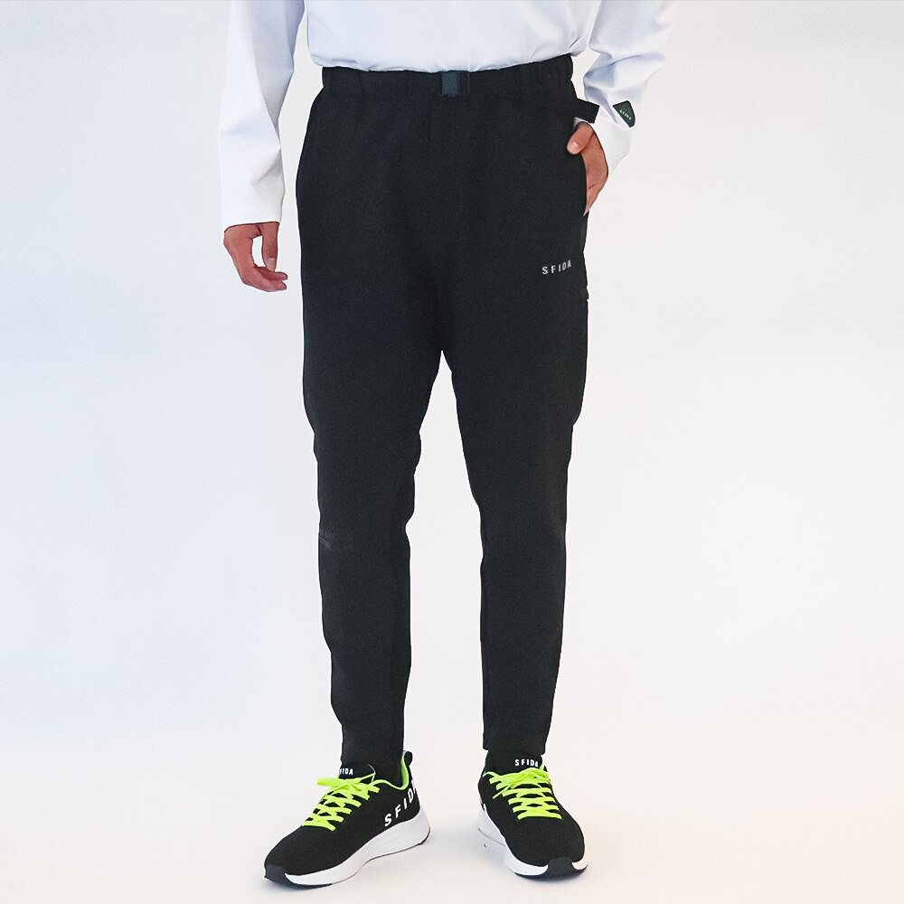 スフィーダ（SFIDA）（メンズ）サッカー フットサルウェア WARM WVN ボトムス SA-24515 BLK