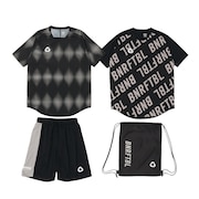 (メンズ)サッカーウエア プラクティス4点セット2023 BNR-PS2023-BLK