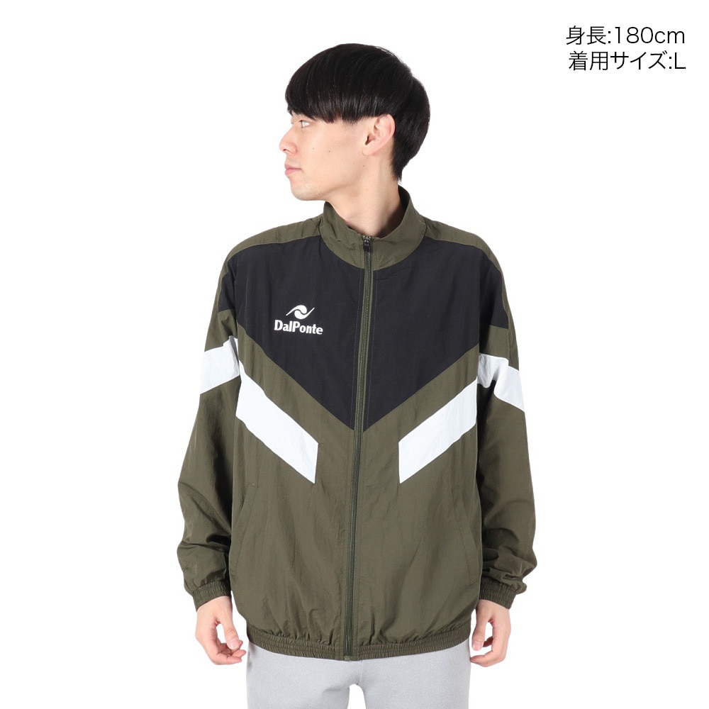 ダウポンチ（DalPonte）（メンズ）ナイロントラックジャケット DPZ0424-OLIVE