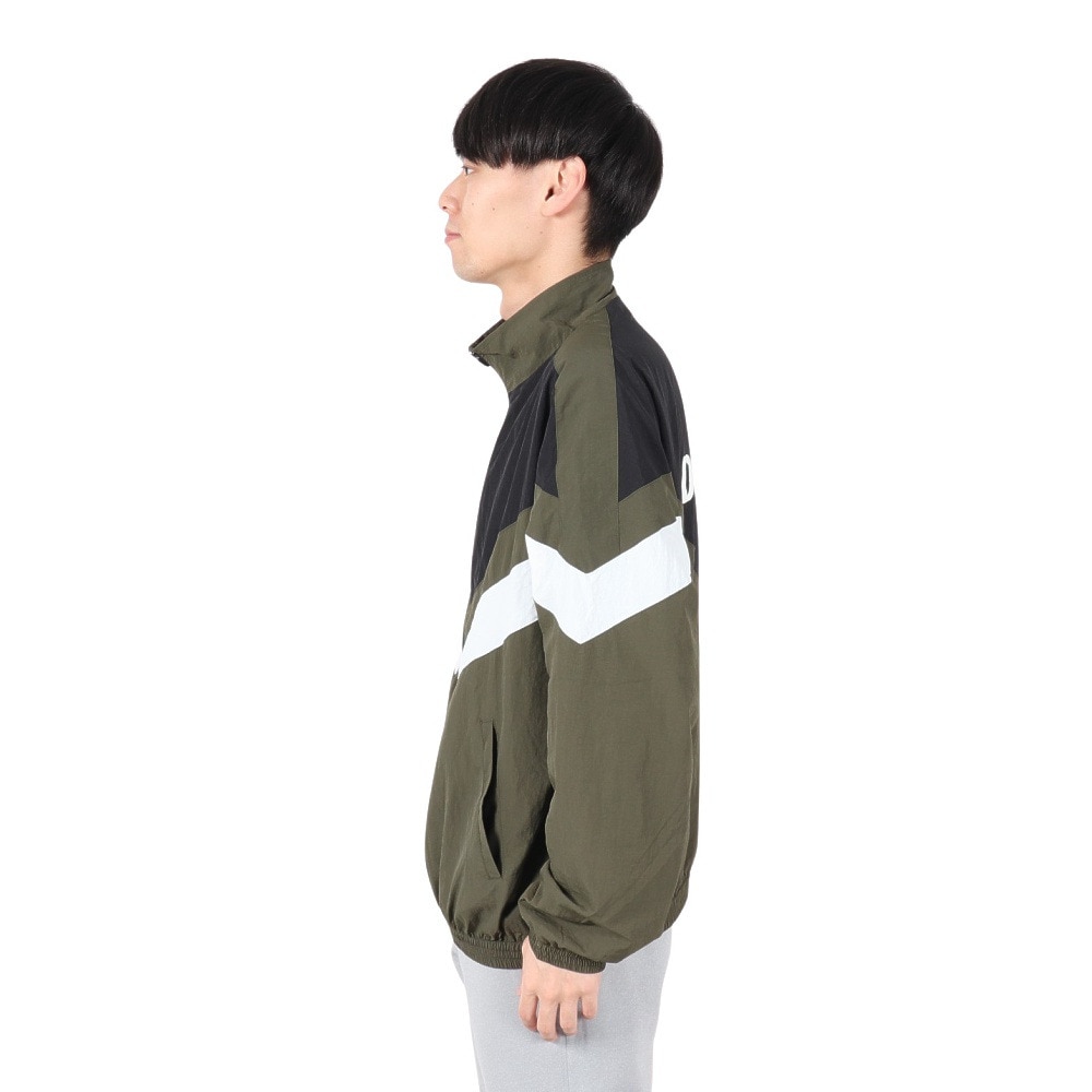 ダウポンチ（DalPonte）（メンズ）ナイロントラックジャケット DPZ0424-OLIVE
