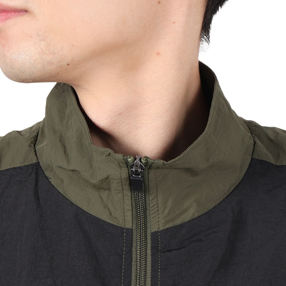 ダウポンチ（DalPonte）（メンズ）ナイロントラックジャケット DPZ0424-OLIVE