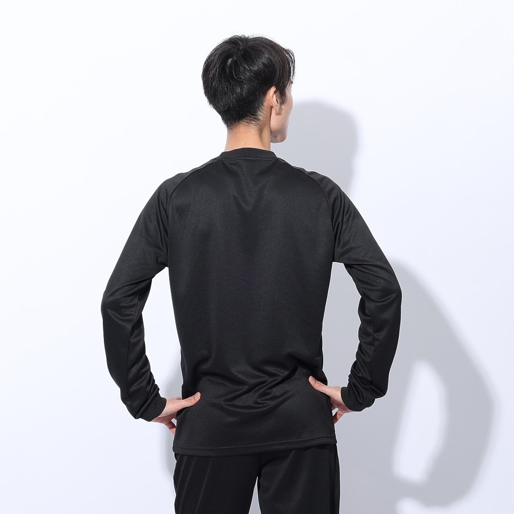 スフィーダ（SFIDA）（メンズ）長袖ニットシャツ SA-24X52 BLK