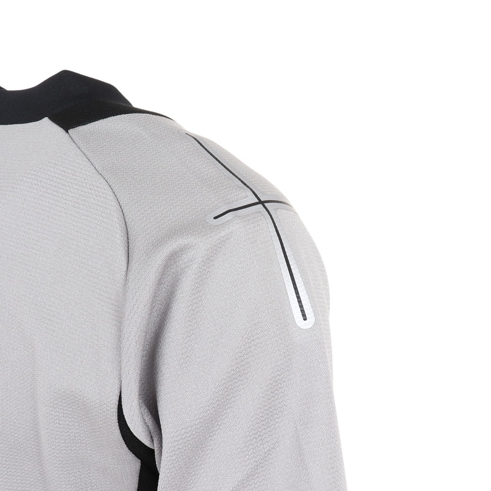 アンブロ（UMBRO）（メンズ）サッカー ウェア メンズ GAME ゴールキーパー 半袖 シャツ UAS6708G SLV 速乾