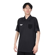 サッカー ウェア メンズ 半袖 レフェリーシャツ 741D6KS2876BLK