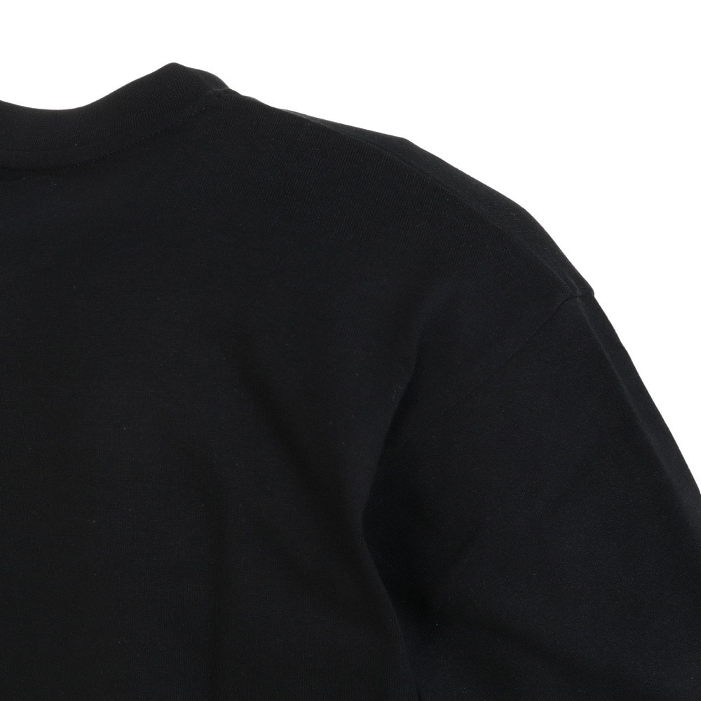パリ サン ジェルマン（PSG）（メンズ）シリコンワッペン 半袖Tシャツ PS0123SS0002-BK