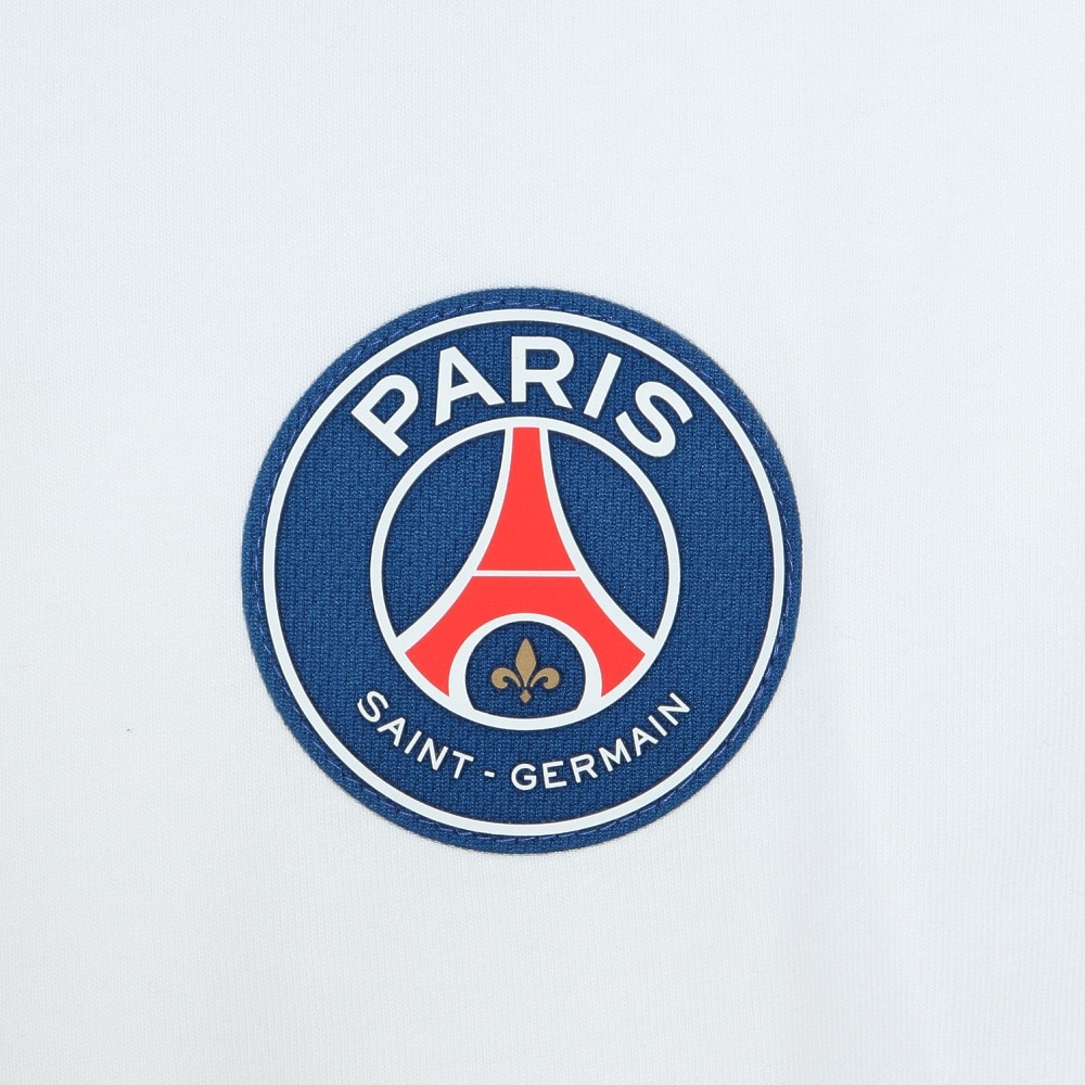 パリ サン ジェルマン（PSG）（メンズ）シリコンワッペン 半袖Tシャツ PS0123SS0002-WH