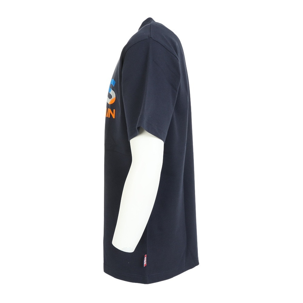 パリ サン ジェルマン（PSG）（メンズ）フロッキープリント 半袖Tシャツ PS0123SS0004-NV