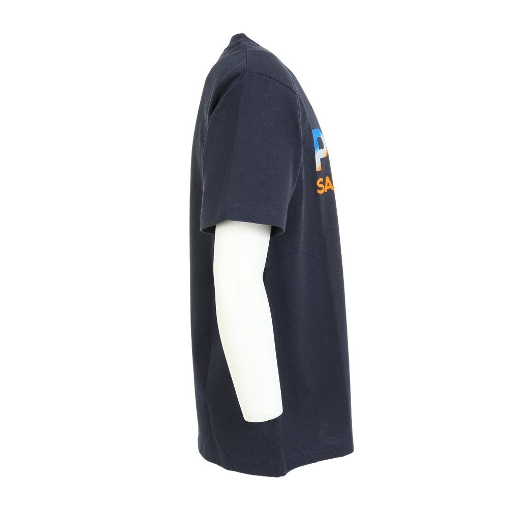 パリ サン ジェルマン（PSG）（メンズ）フロッキープリント 半袖Tシャツ PS0123SS0004-NV