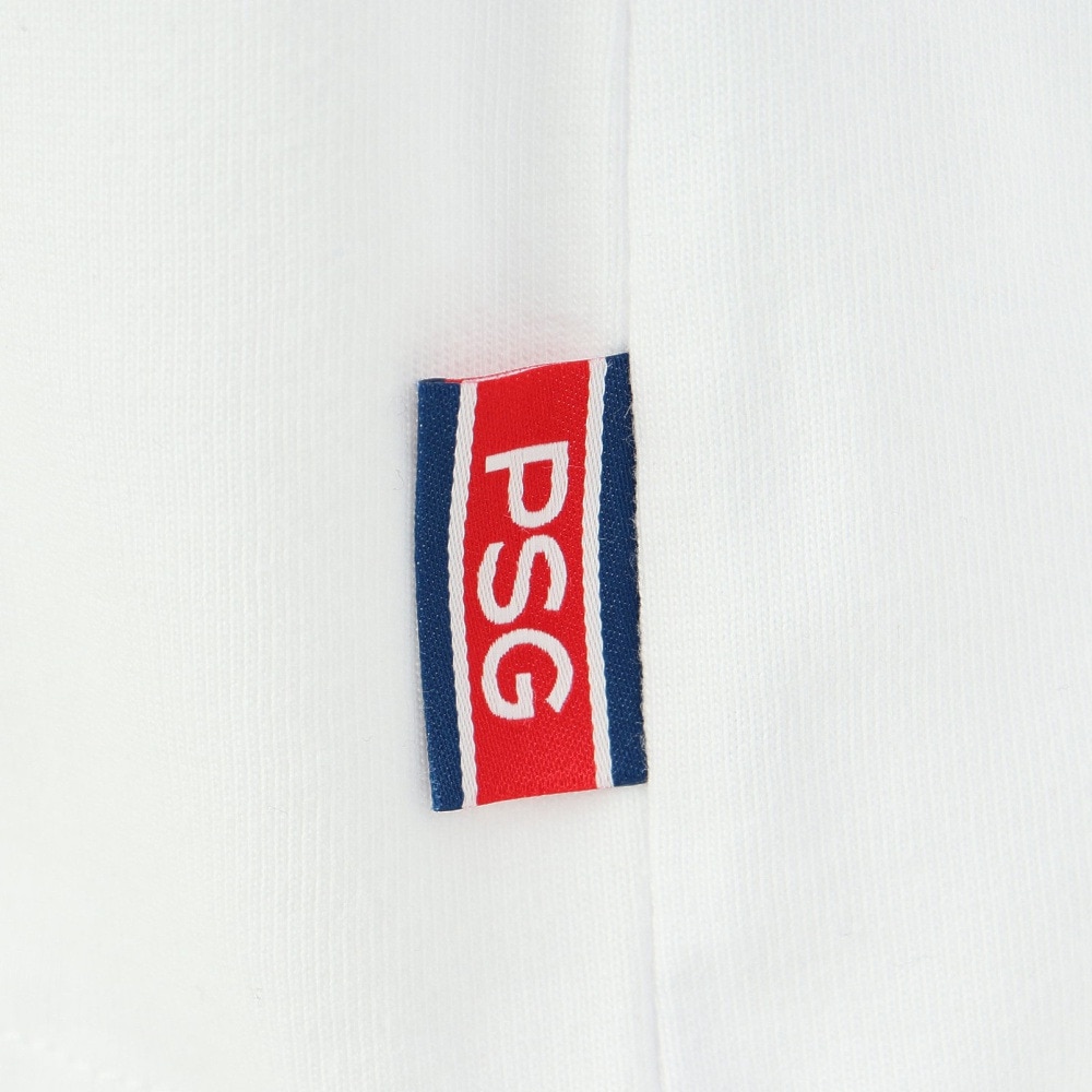 パリ サン ジェルマン（PSG）（メンズ）フロッキープリント 半袖Tシャツ PS0123SS0004-WH