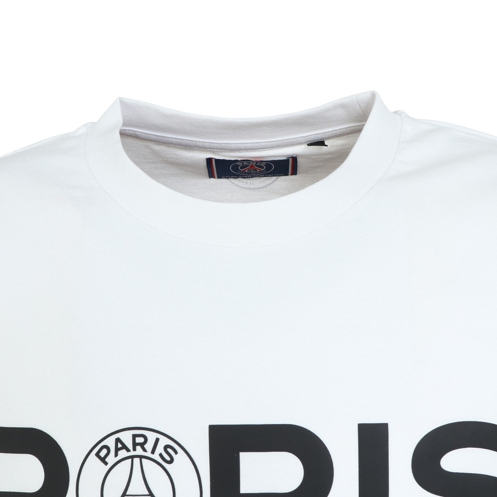 パリ サン ジェルマン（PSG）（メンズ）パフプリント 長袖Tシャツ PS0323SS0001-WH