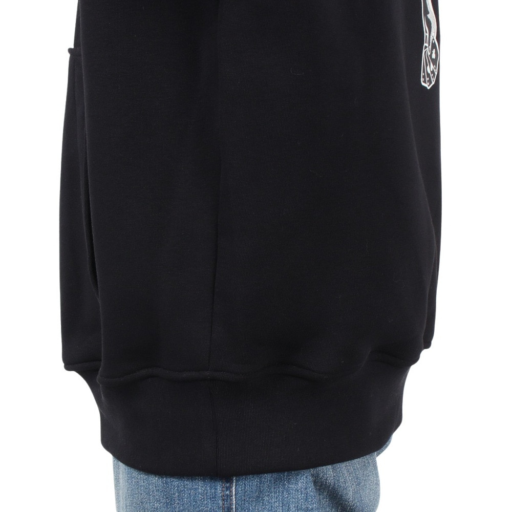 ボーラー（BALR.）（メンズ）ザ クラブ ボックス フィット フーディ B1261.1130 Jet Black