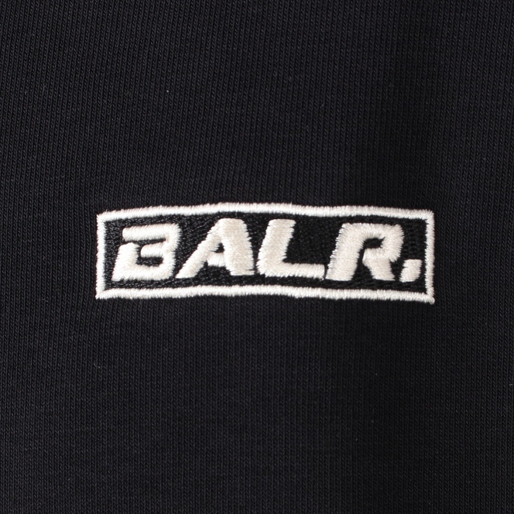 ボーラー（BALR.）（メンズ）ザ クラブ ボックス フィット フーディ B1261.1130 Jet Black