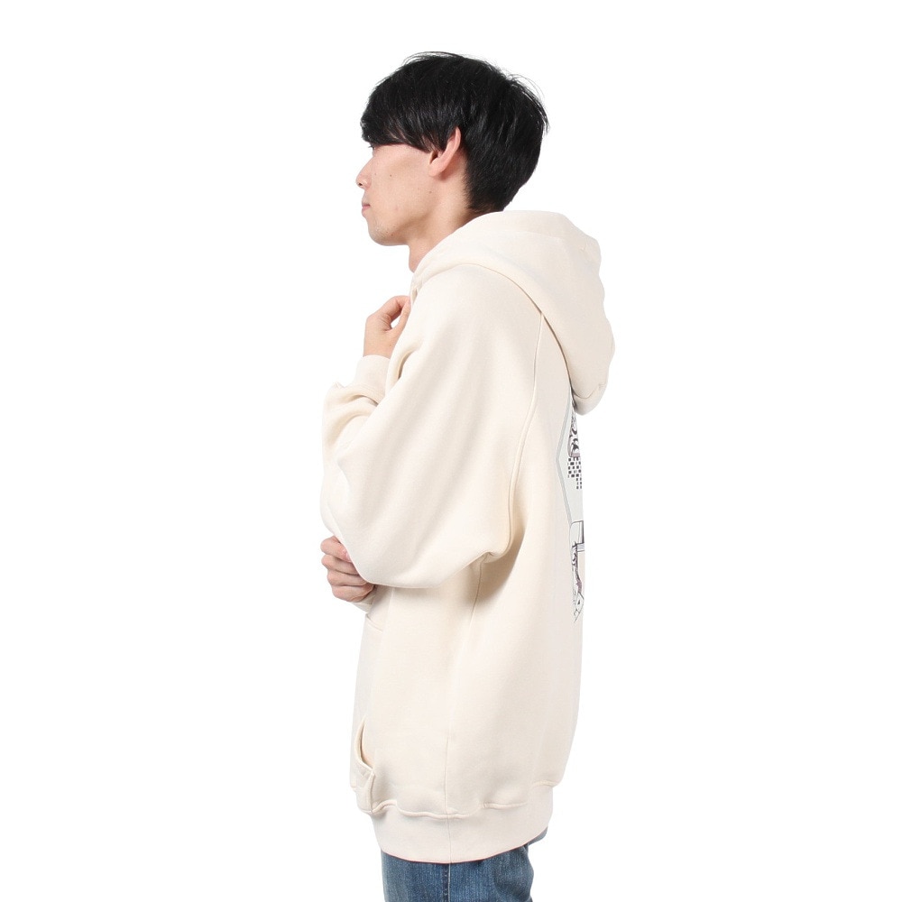 ボーラー（BALR.）（メンズ）ザ クラブ ボックス フィット フーディ B1261.1130 White Swan