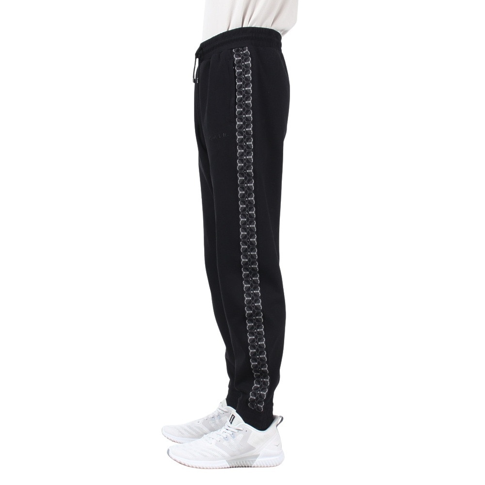ボーラー（BALR.）（メンズ、レディース）モノグラム テープ レギュラーフィット トラック パンツ B1412.1032 Jet Black