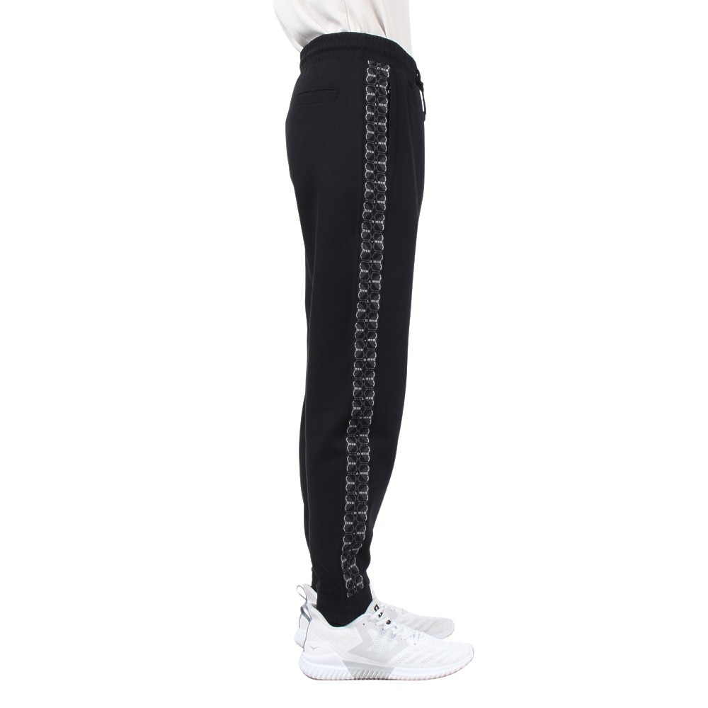 ボーラー（BALR.）（メンズ、レディース）モノグラム テープ レギュラーフィット トラック パンツ B1412.1032 Jet Black
