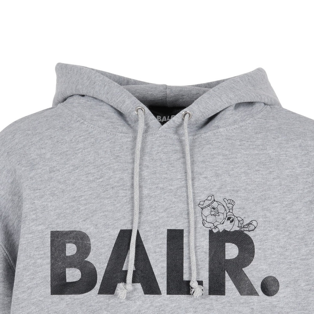ボーラー（BALR.）（メンズ）Jリーグフーディ JL-BR-JLG-2502 GREY