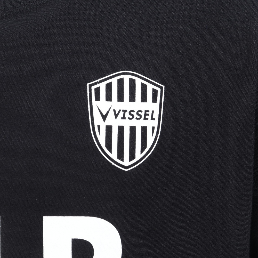 ボーラー（BALR.）（メンズ）ヴィッセル神戸Tシャツ JL-BR-VIS-2501 BLACK