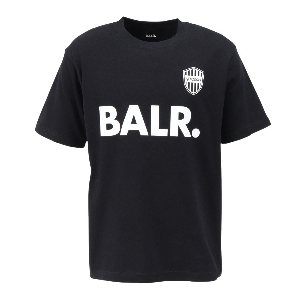 ボーラー（BALR.）（メンズ）ヴィッセル神戸Tシャツ JL-BR-VIS-2501 BLACK