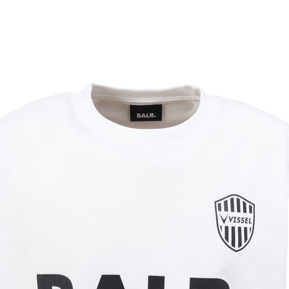 ボーラー（BALR.）（メンズ）ヴィッセル神戸Tシャツ JL-BR-VIS-2501 WHT
