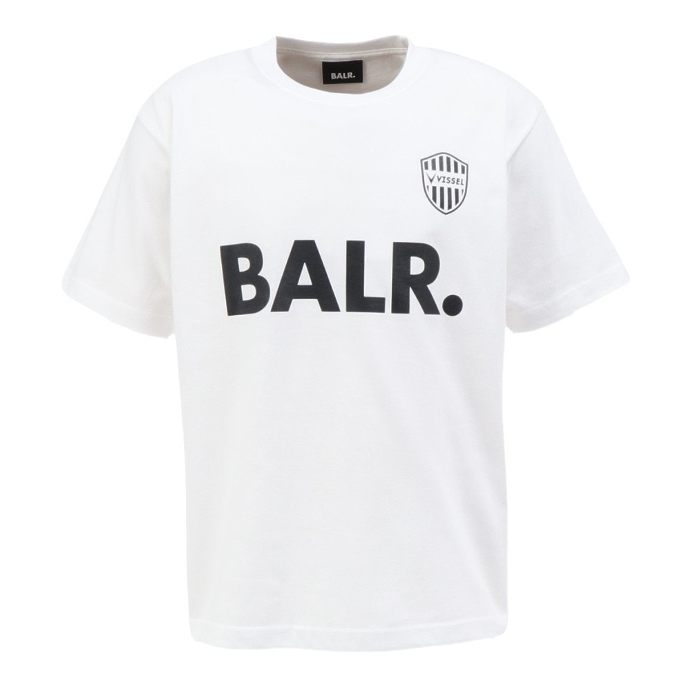 ボーラー（BALR.）（メンズ）ヴィッセル神戸Tシャツ JL-BR-VIS-2501 WHT