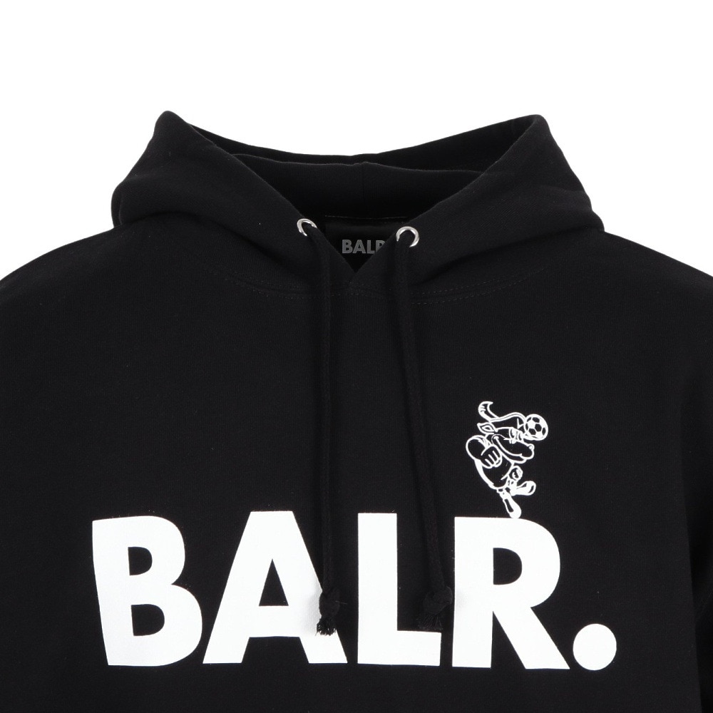 ボーラー（BALR.）（メンズ）ヴィッセル神戸フーディ JL-BR-VIS-2502 BLACK