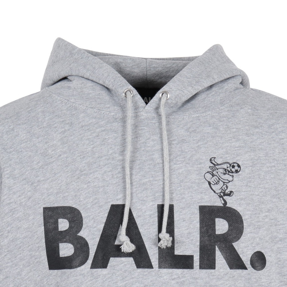 ボーラー（BALR.）（メンズ）ヴィッセル神戸フーディ JL-BR-VIS-2502 GREY