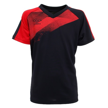サッカーウェア Tシャツ ジュニア プラシャツ UUJPJA68XB NVY