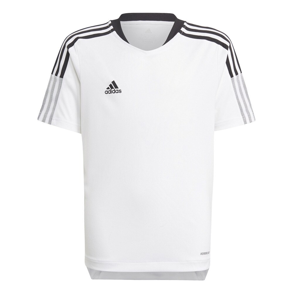 アディダス（adidas）（キッズ）サッカーウェア Tシャツ ジュニア サッカー ティロ 21 トレーニングジャージー プラクティスシャツ  44875-GM7574 スポーツ用品はスーパースポーツゼビオ