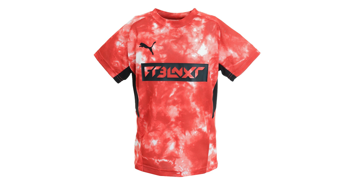 プーマ｜サッカー ウェア 半袖 ジュニア NXTHYBRID AOP Tシャツ プラクティスシャツ 65781603 フットサルウェア -  スポーツ用品はスーパースポーツゼビオ