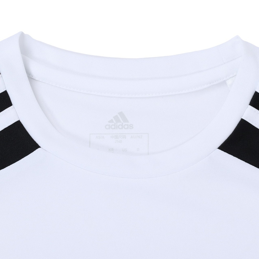 アディダス（adidas）（キッズ）サッカーウェア Tシャツ ジュニア スクアドラ 21 ジャージー プラクティスシャツ 23048-GN5738  フットサルウェア スポーツ用品はスーパースポーツゼビオ