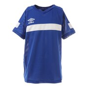 アンブロ（UMBRO）（キッズ）サッカーウェア ジュニア  Tシャツ ブリーズプラスショートスリーブシャツ UUJSJA61XB BLU