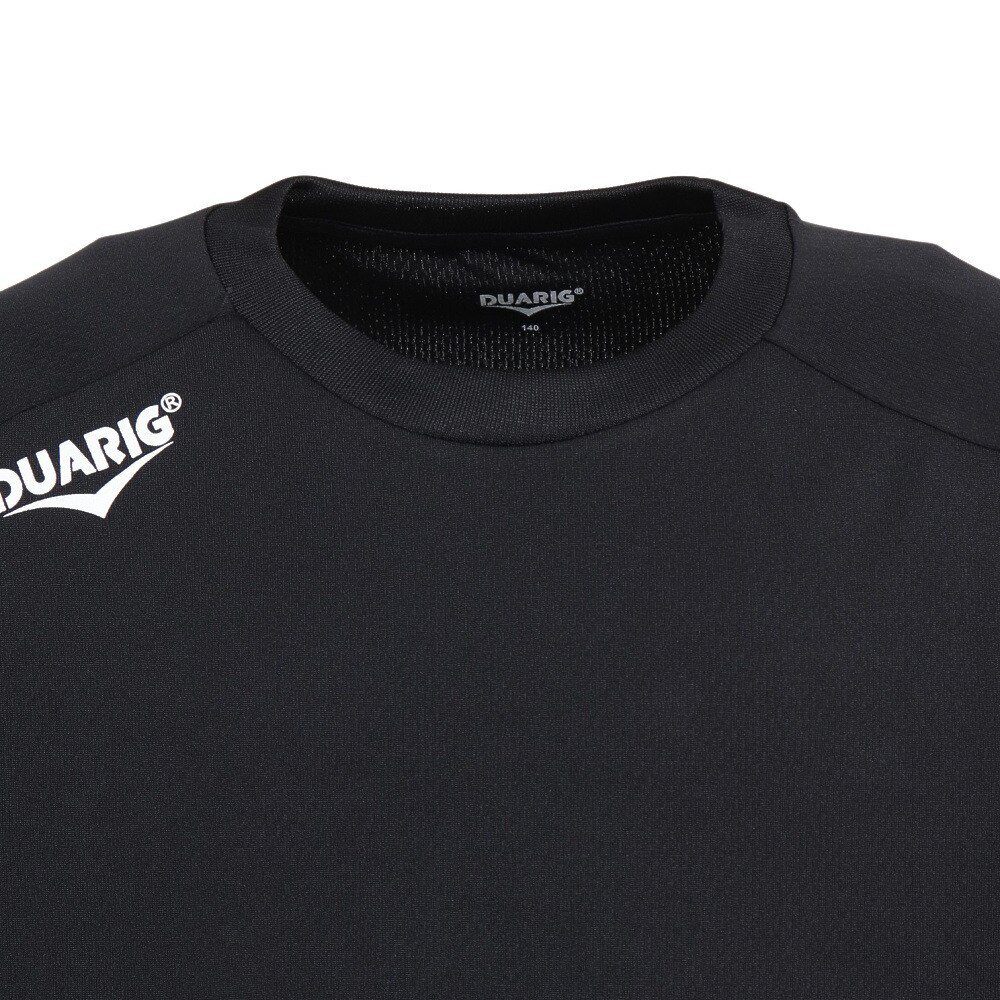 デュアリグ（DUARIG）（キッズ）サッカーウェア ジュニア ドライプラス 長袖プラクティスシャツ 742D1UK7686 BLK