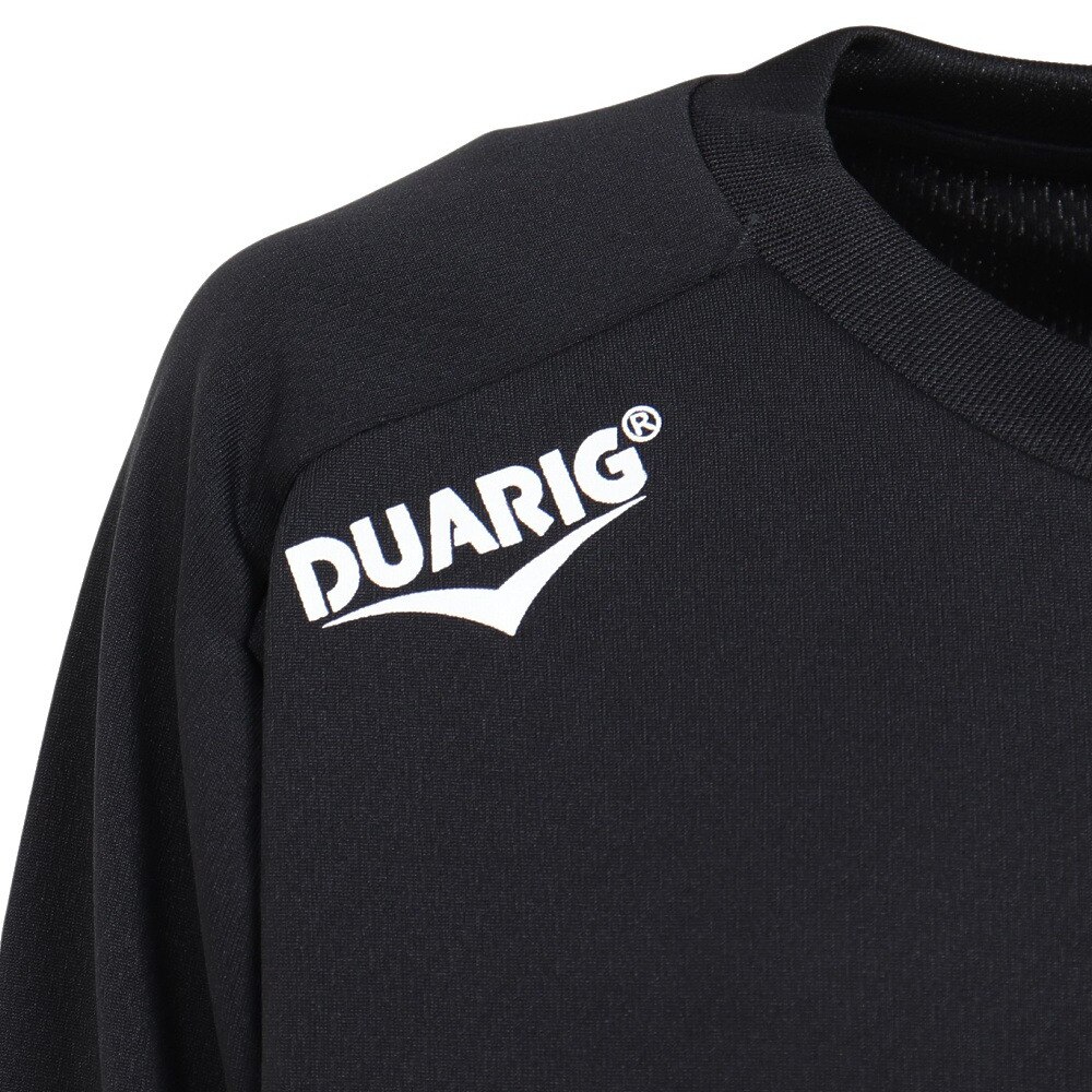 デュアリグ（DUARIG）（キッズ）サッカーウェア ジュニア ドライプラス 長袖プラクティスシャツ 742D1UK7686 BLK